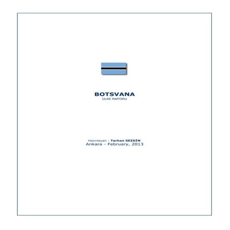 Botsvana ulke raporu_2013
