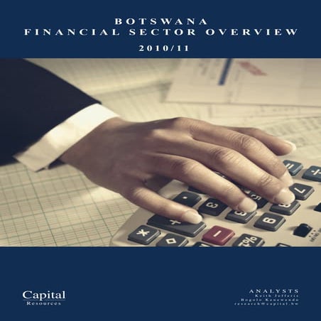 2009  	Botswana Banking & Financial Sector Review (Capital Securities)