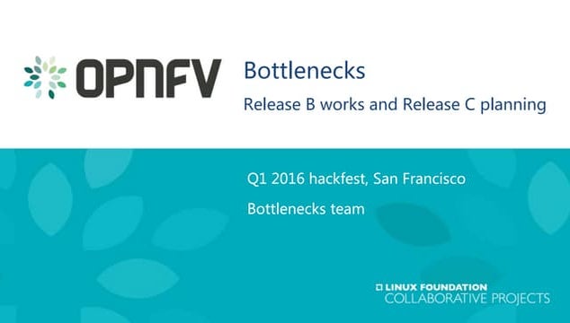 Bottlenecks rel b works and rel c planning