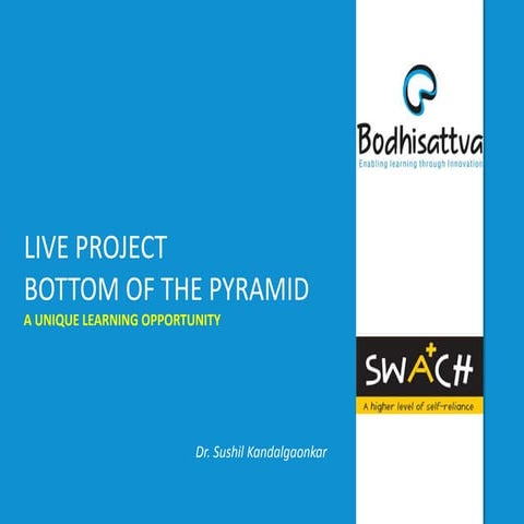 Bottom of the pyramid spk