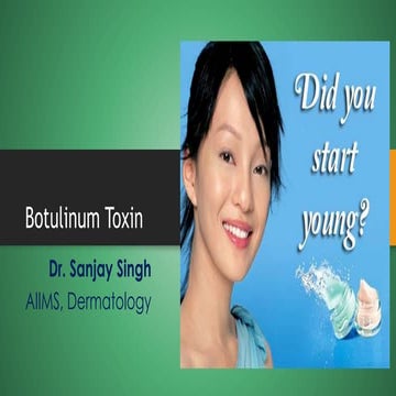 Botulinum toxin use in dermatology