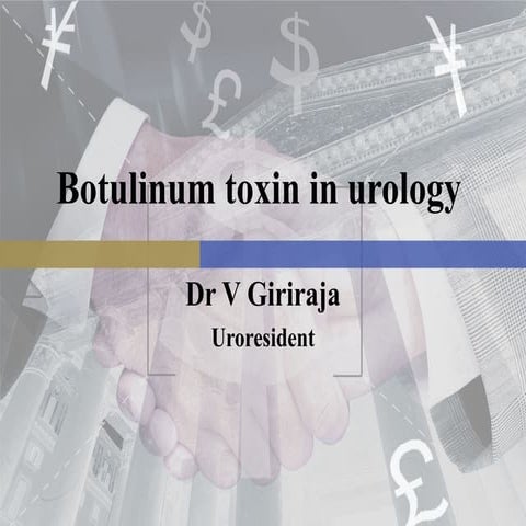 Botulinum toxin in urology2