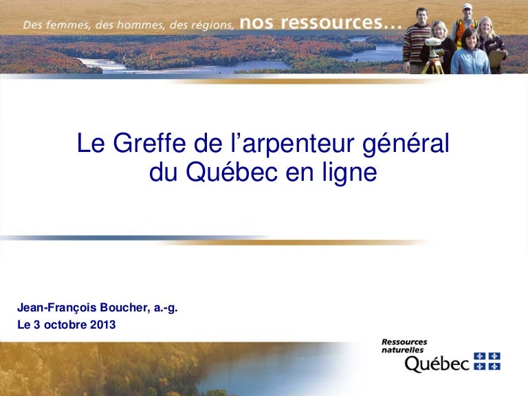 Greffe De L Arpenteur General Du Quebec
