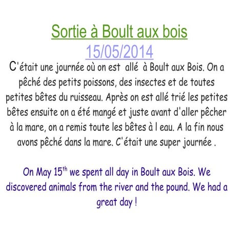 Boult aux bois