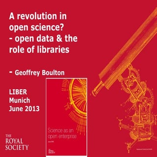 A Revolution in Open Science: Open ...