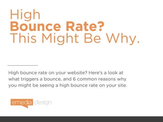 High Bounce Rate? This Might Be Why