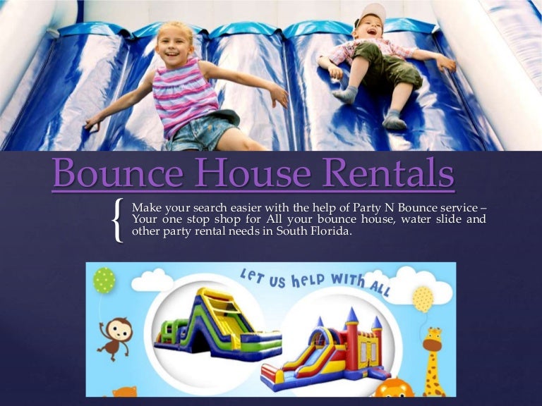 Bounce house rentals
