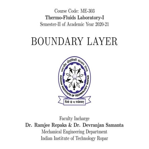 Boundary Layer Demonstration