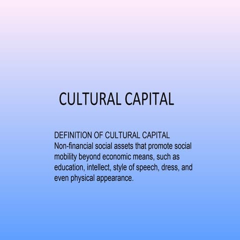 Bourdieu and gerwitz