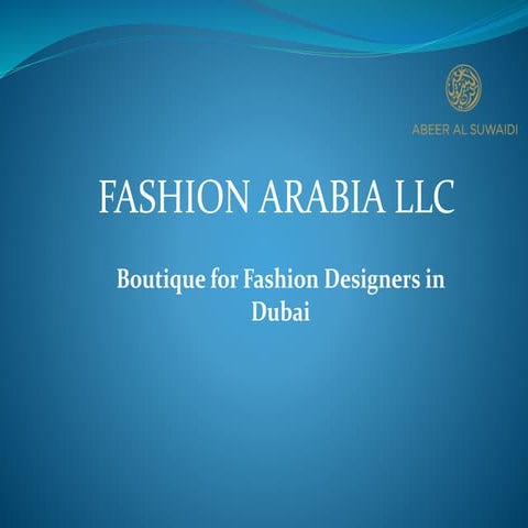 Boutique for fashion designers in dubai