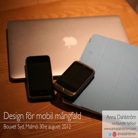 Bouvet - Design för mobilt mångfald