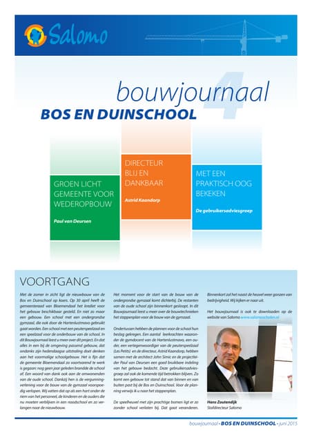 Nieuwbouw Bos en Duinschool Bloemen...