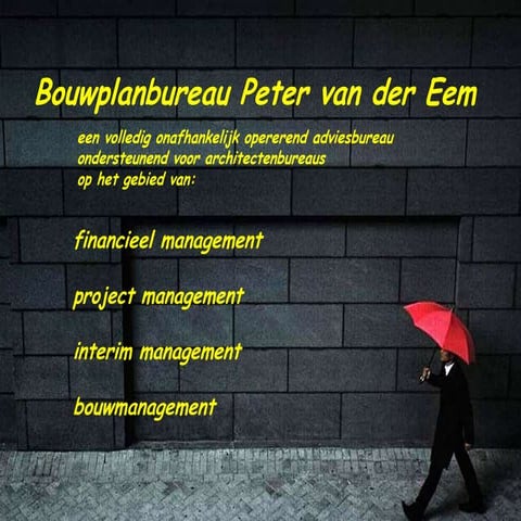 Bouwplanbureau Peter van der Eem