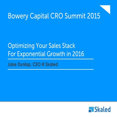 ScaleVP Sales technology stack | PDF