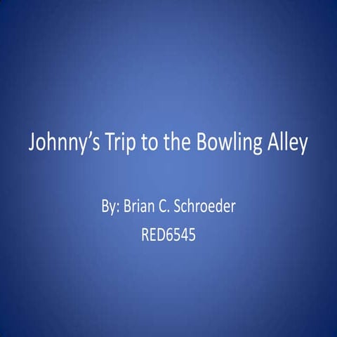 Bowling bookbrianschroeder