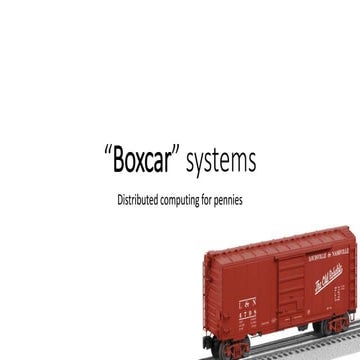 Boxcar computing