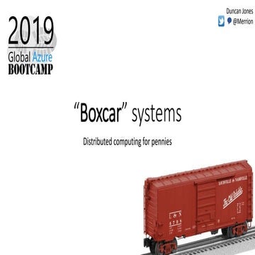 Boxcar computing
