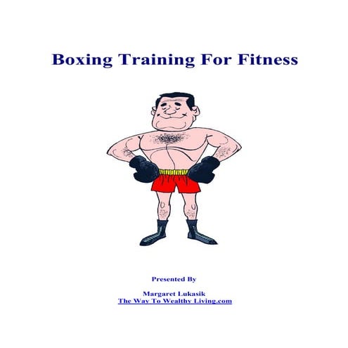 Boxing training