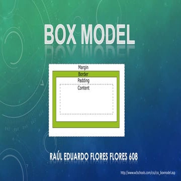 BOX MODEL | PPTX