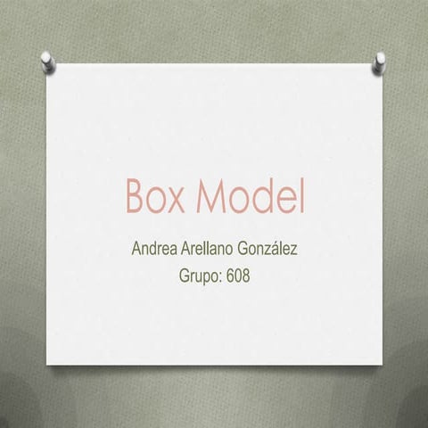 Modelo de caja | PPSX