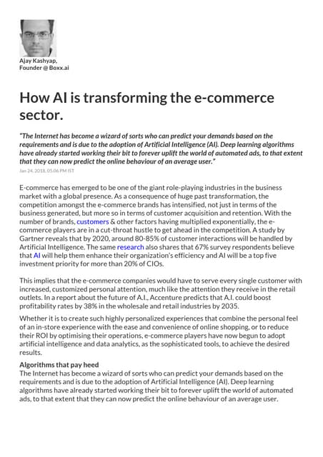 Boxx ai transform_ecomm