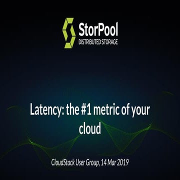Boyan Ivanov - latency, the #1 metric of your cloud
