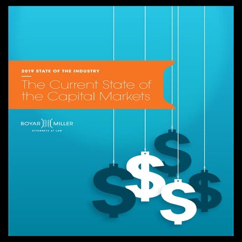 BoyarMiller's State of the Capital Markets eBook