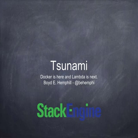 Boyd Hemphill (Tsunami) Geekfest