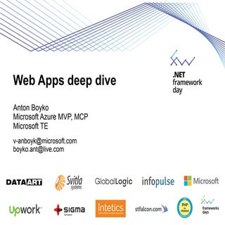 Антон Бойко "Azure Web Apps deep dive"