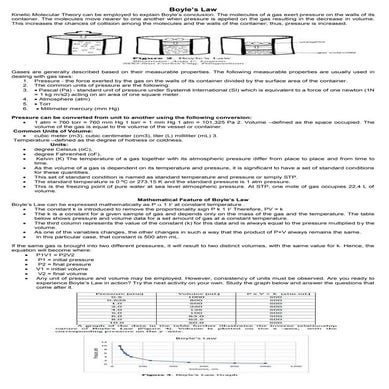 Boyles law module in the grade 10 science | DOCX