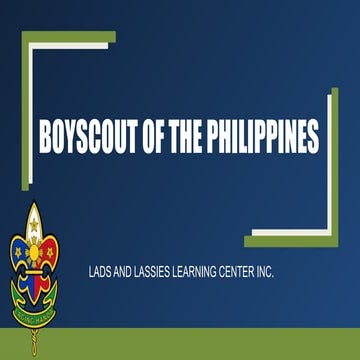 0 the bsp vision,mission and the scout oath and law | PPT