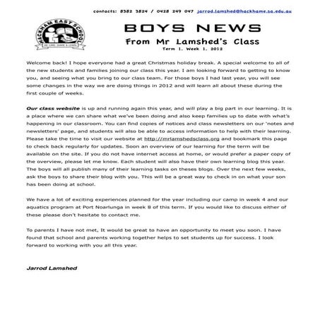 Boys news 1, 2012