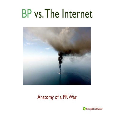 BP Social Media Response to Spill | PPT