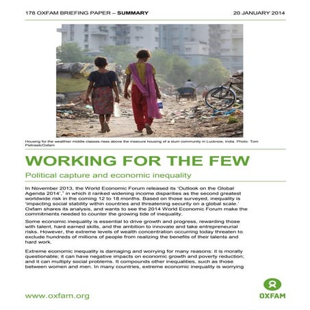 Tackling extreme inequality in India | PDF