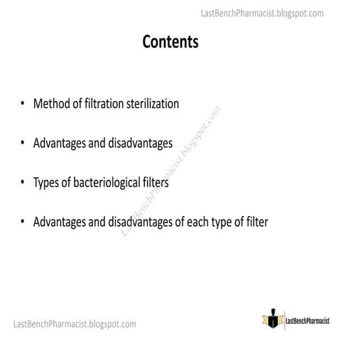 Filtration sterilization : 2  ( BP303T )