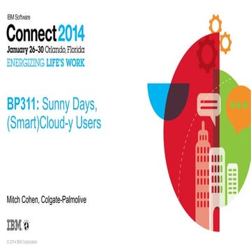 Sunny Days, (Smart)Cloud-y Users