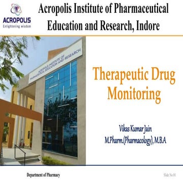 Bp 703 therapeutic drug monitoring