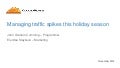 Managing Traffic Spikes This Holiday Season 
