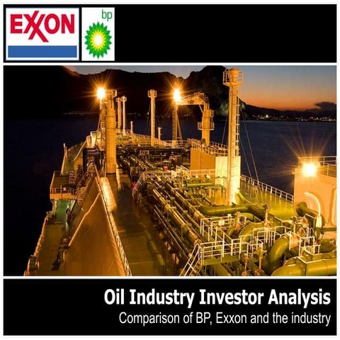 BP and Exxon Comparative Financial Analysis Jan 2011