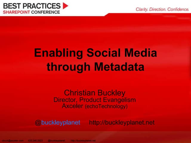 BPC10 BuckleyMetadata-share