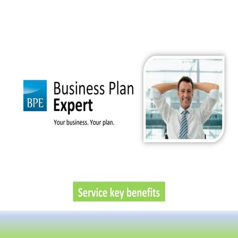 Business Plan Expert benefits