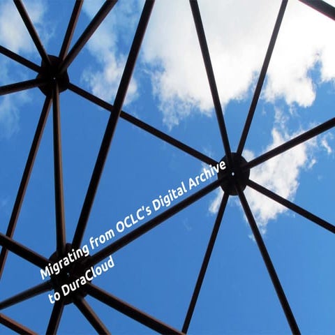 Migrating from OCLC's Digital Archive to DuraCloud