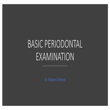 Basic Periodontal Examination classification.pptx