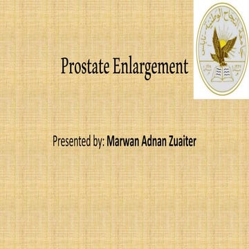 Benign Prostate Hyperplasia