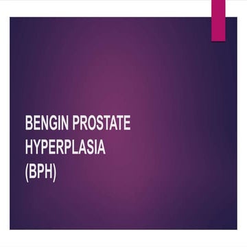 Disorders of prostate - Benign hypertrophy of prostate.pptx