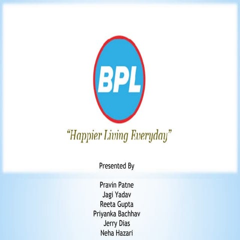 Bpl- Televisions- Brand revival