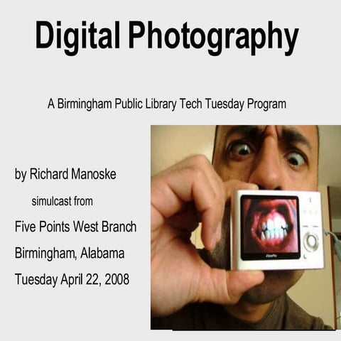 Tech Tuesdays: Digital Photography