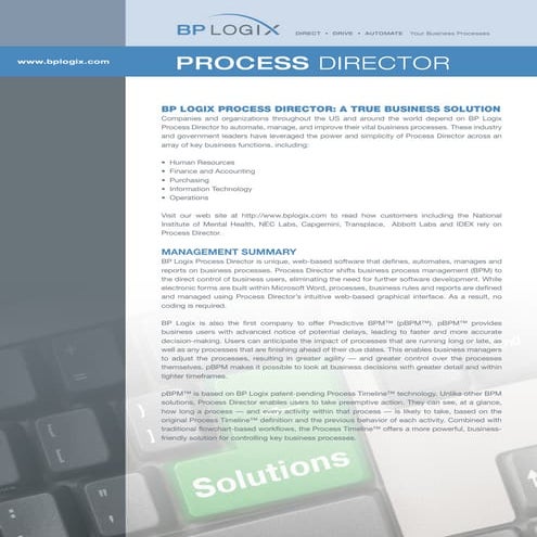 BP Logix BPM & Workflow Software