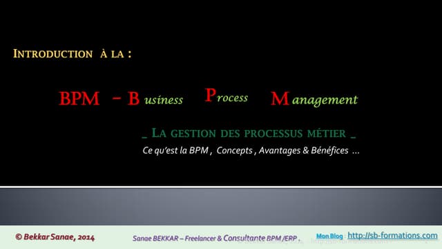 Ce qu'il faut savoir sur la BPM - Business Process Management