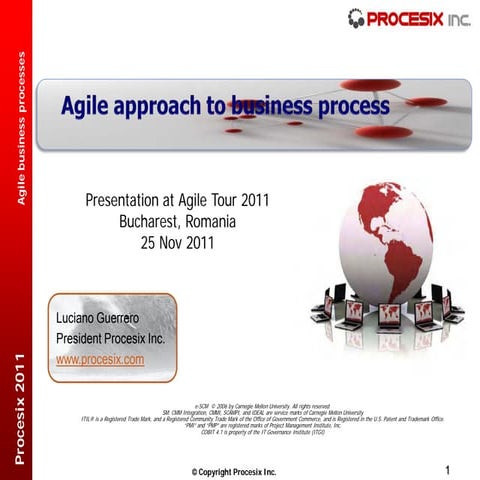 Bpm Agile Bucharest Nov 2011